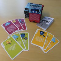Kartenspiel "Das Plastiktrio"